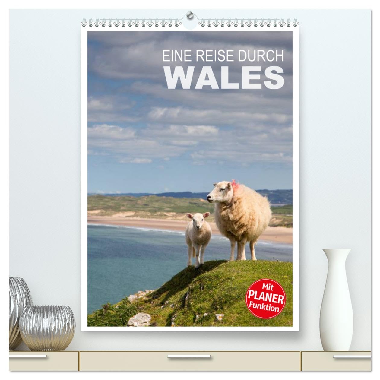 Eine Reise durch Wales (hochwertiger Premium Wandkalender 2025 DIN A2 hoch), Kunstdruck in Hochglanz: Impressionen einer Reise durch den abwechslungsreichen Westen Großbritanniens (CALVENDO Orte) Leisure, Home & Garden