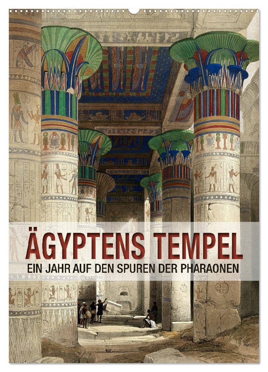 Ägyptens Tempel (Wandkalender 2025 DIN A2 hoch), CALVENDO Monatskalender: Ein Jahr auf den Spuren der Pharaonen (CALVENDO Orte) Business & Technology