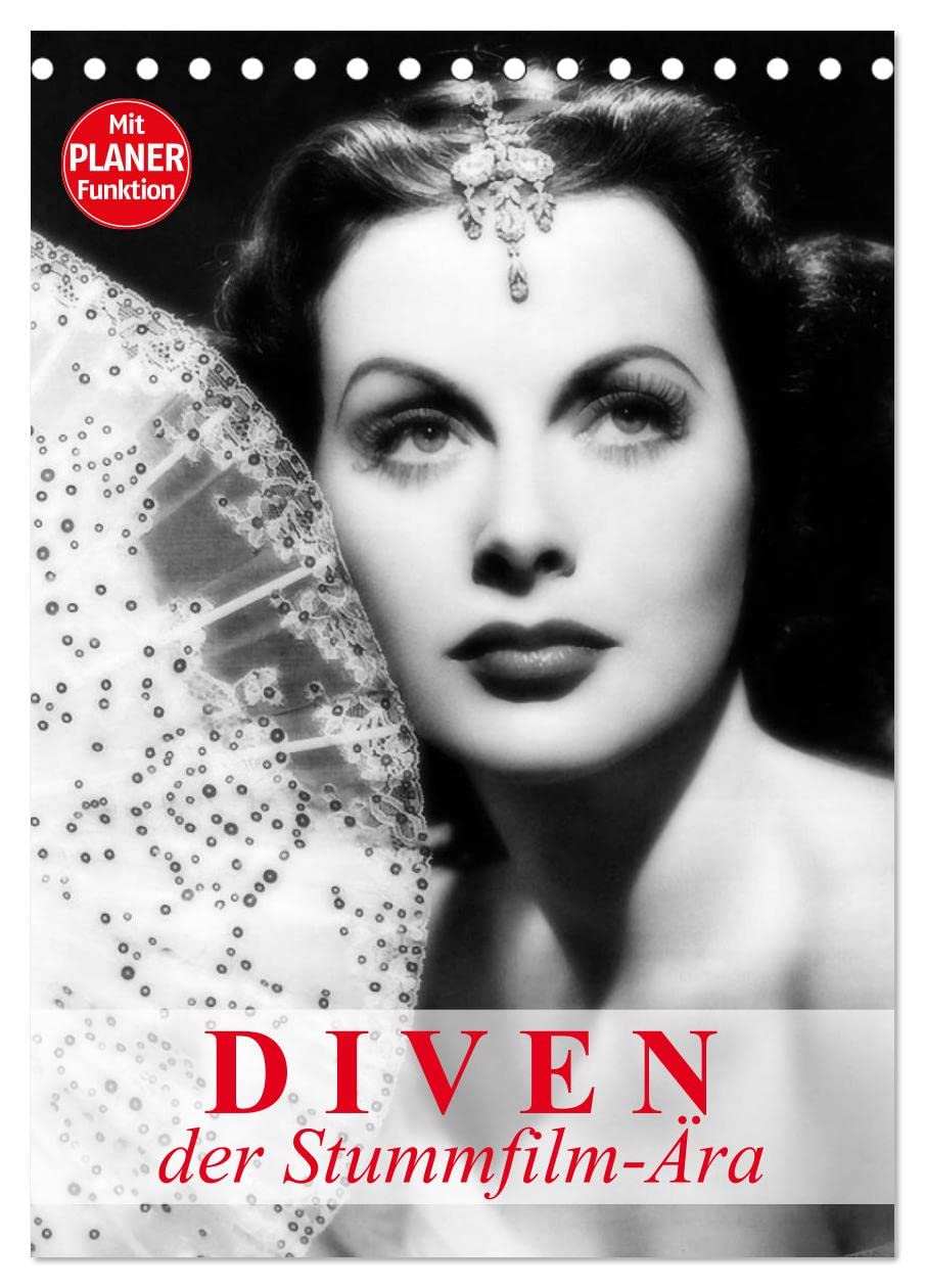 Diven der Stummfilm-Ära (Tischkalender 2025 DIN A5 hoch), CALVENDO Monatskalender: Die glamourösesten Frauen der 20er-Jahre (CALVENDO Menschen) Living & Furnishing