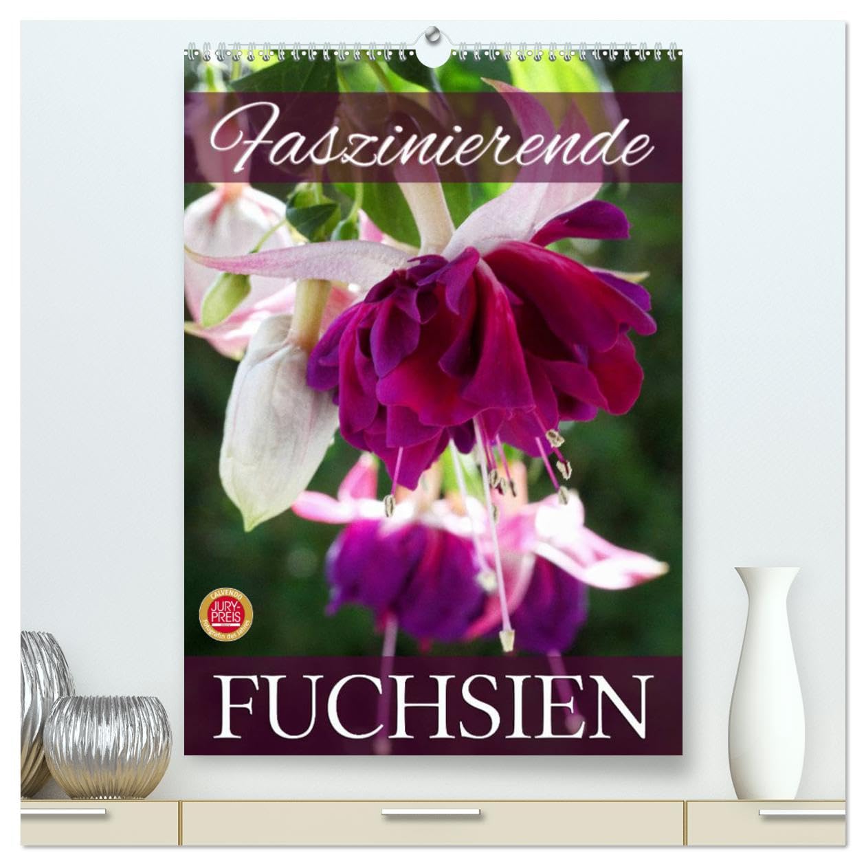 Faszinierende Fuchsien (hochwertiger Premium Wandkalender 2025 DIN A2 hoch), Kunstdruck in Hochglanz: Faszinierende Fuchsien im Portrait (CALVENDO Natur) Social Sciences