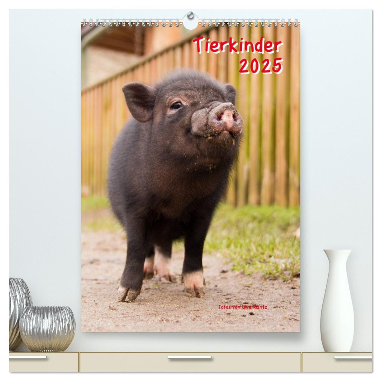 Tierkinder (hochwertiger Premium Wandkalender 2025 DIN A2 hoch), Kunstdruck in Hochglanz: Ein Kalender für alle Freunde von Tierfotos. (CALVENDO Tiere) Natural Sciences