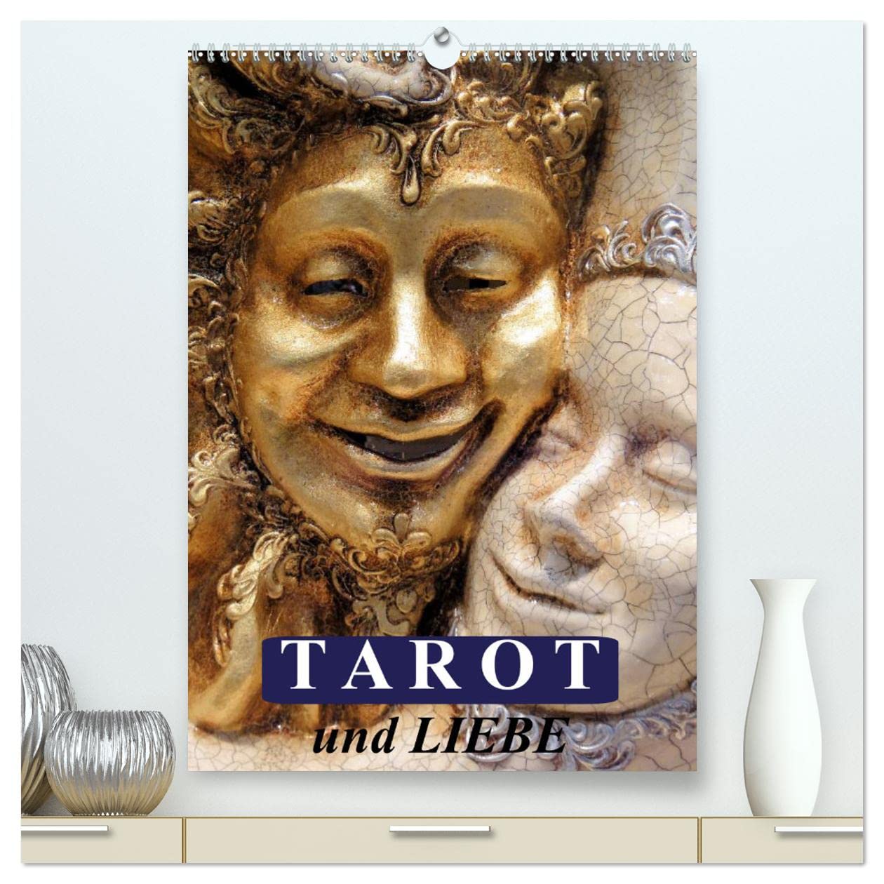 Tarot und Liebe (hochwertiger Premium Wandkalender 2025 DIN A2 hoch), Kunstdruck in Hochglanz: Mit dem Tarot durch das Jahr! (CALVENDO Glaube) Social Sciences