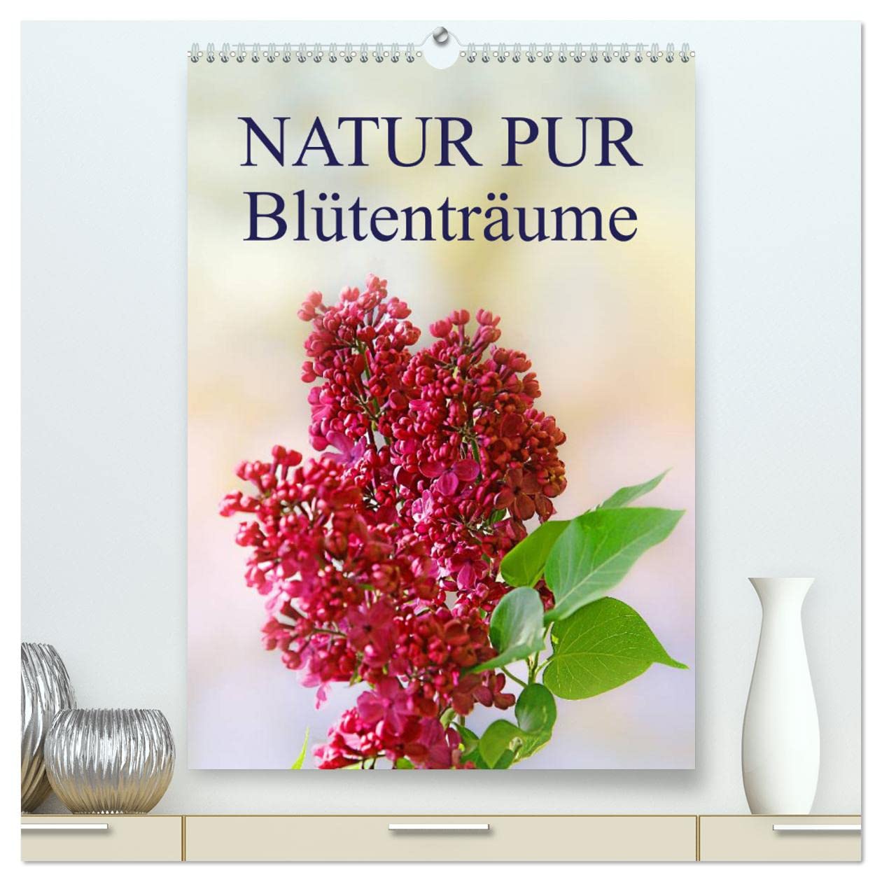 NATUR PUR Blütenträume (hochwertiger Premium Wandkalender 2025 DIN A2 hoch), Kunstdruck in Hochglanz: Wunderschöne Blüten im Wechsel der Jahreszeiten, ... in zauberhaften Fotografien (CALVENDO Natur) Photography