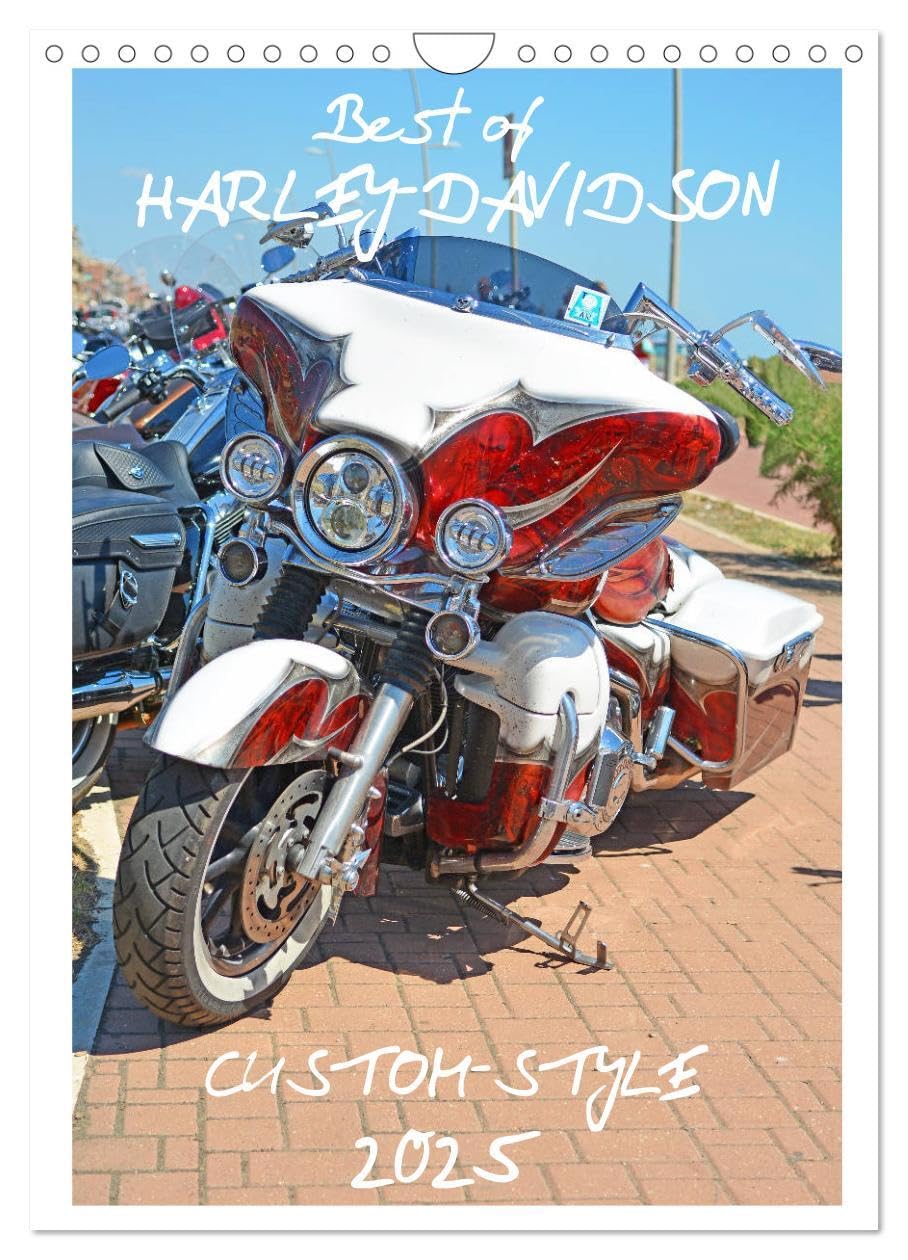Best of Harley-Davidson Custom-Style 2025 (Wandkalender 2025 DIN A4 hoch), CALVENDO Monatskalender: Spektakuläre Harley-Davidson Umbauten (CALVENDO Hobbys) Business, Finance & Career