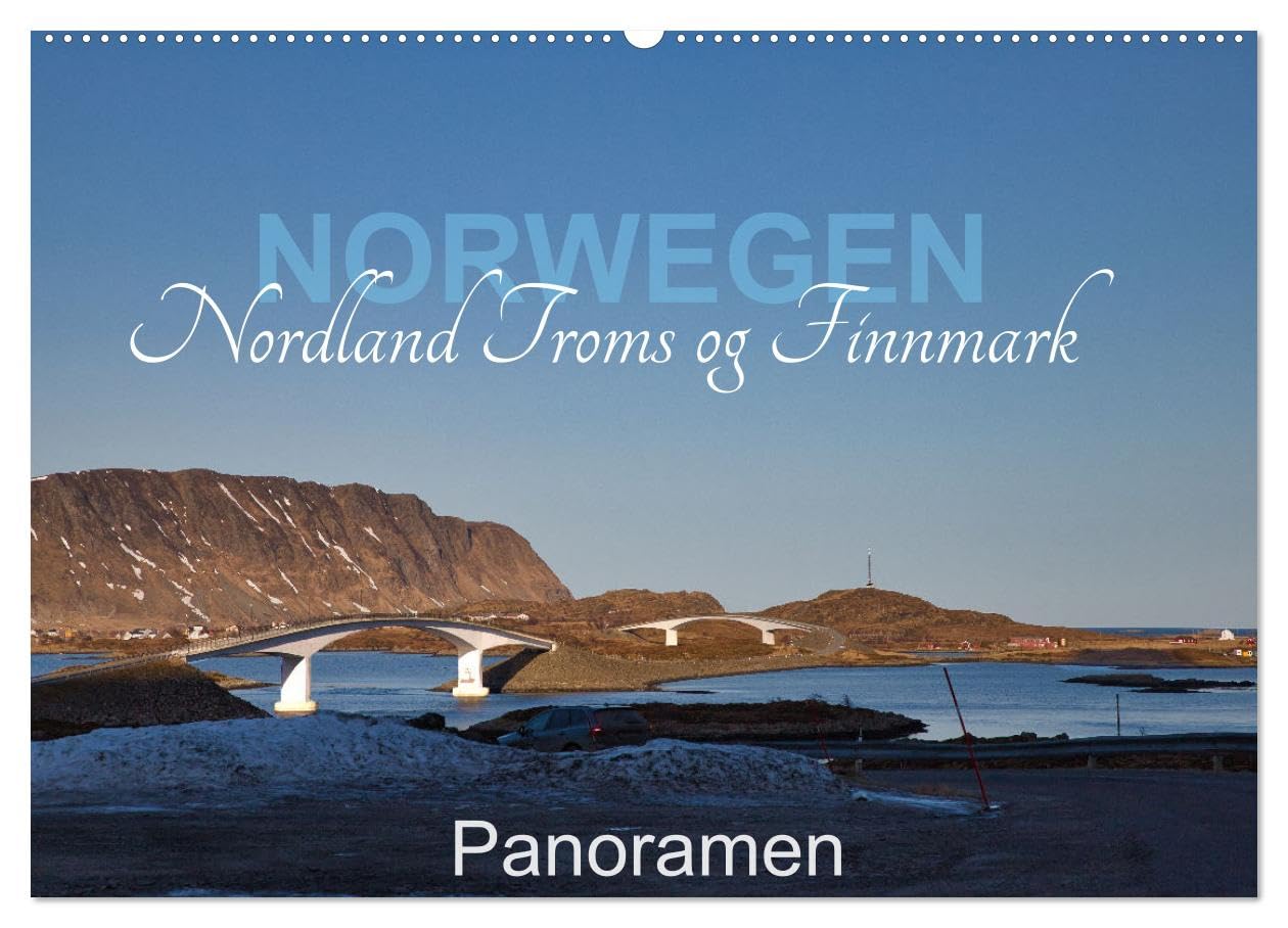 Norwegen Nordland Troms og Finnmark - Panoramen (Wandkalender 2025 DIN A2 quer), CALVENDO Monatskalender: Mehr sehen in Norwegen (CALVENDO Natur) Leisure, Home & Garden
