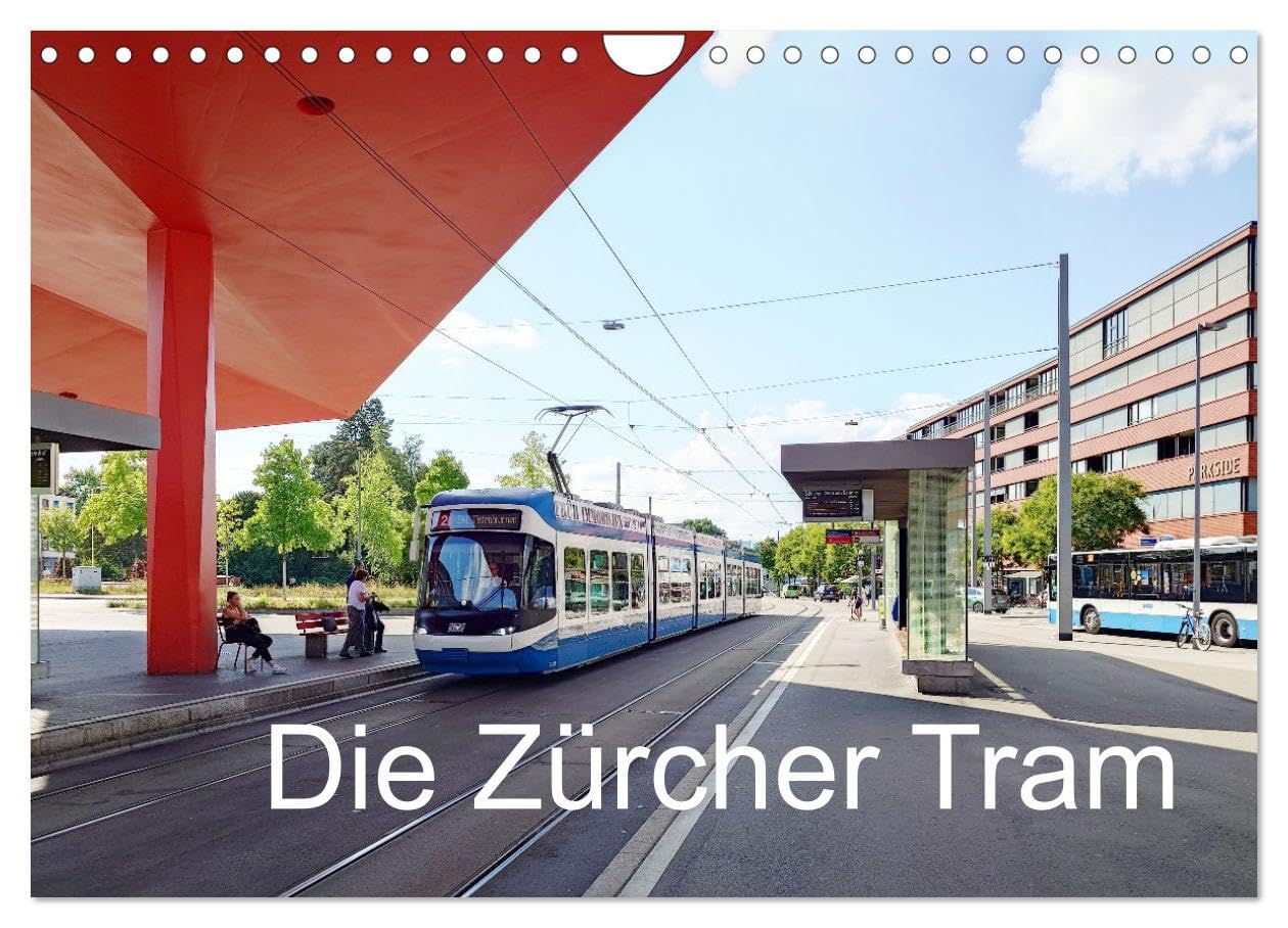 Die Zürcher Tram (Wandkalender 2025 DIN A4 quer), CALVENDO Monatskalender Leisure, Home & Garden