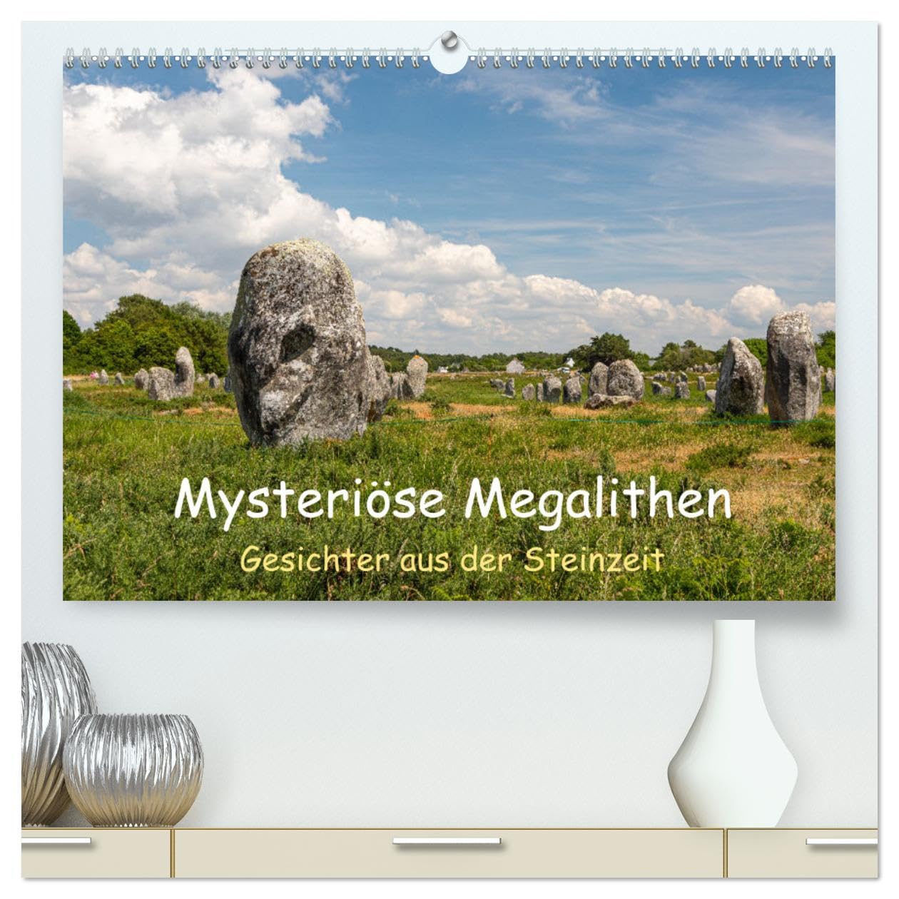 Mysteriöse Megalithen (hochwertiger Premium Wandkalender 2025 DIN A2 quer), Kunstdruck in Hochglanz: Eine Begegnung mit stummen Zeugen aus der Jungsteinzeit (CALVENDO Orte) Leisure, Home & Garden