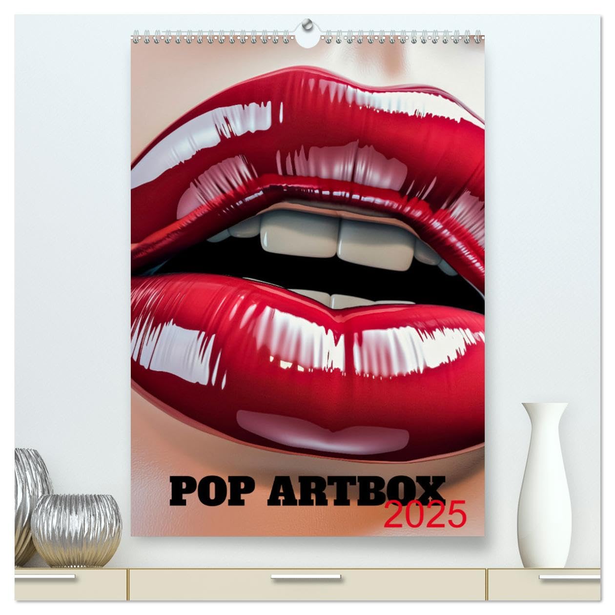Pop Artbox (hochwertiger Premium Wandkalender 2025 DIN A2 hoch), Kunstdruck in Hochglanz: Der Pop Art Kalender mit kunstvollen Pop Art Motiven (CALVENDO Kunst) Film, Art & Culture