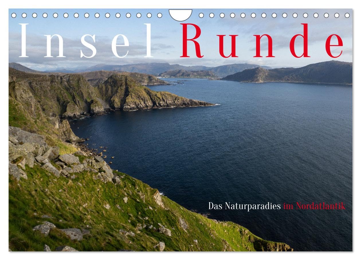 Insel Runde - Das Naturparadies im Nordatlantik (Wandkalender 2025 DIN A4 quer), CALVENDO Monatskalender: Die größte Vogelinsel südlich des Polarkreises (CALVENDO Natur) Leisure, Home & Garden