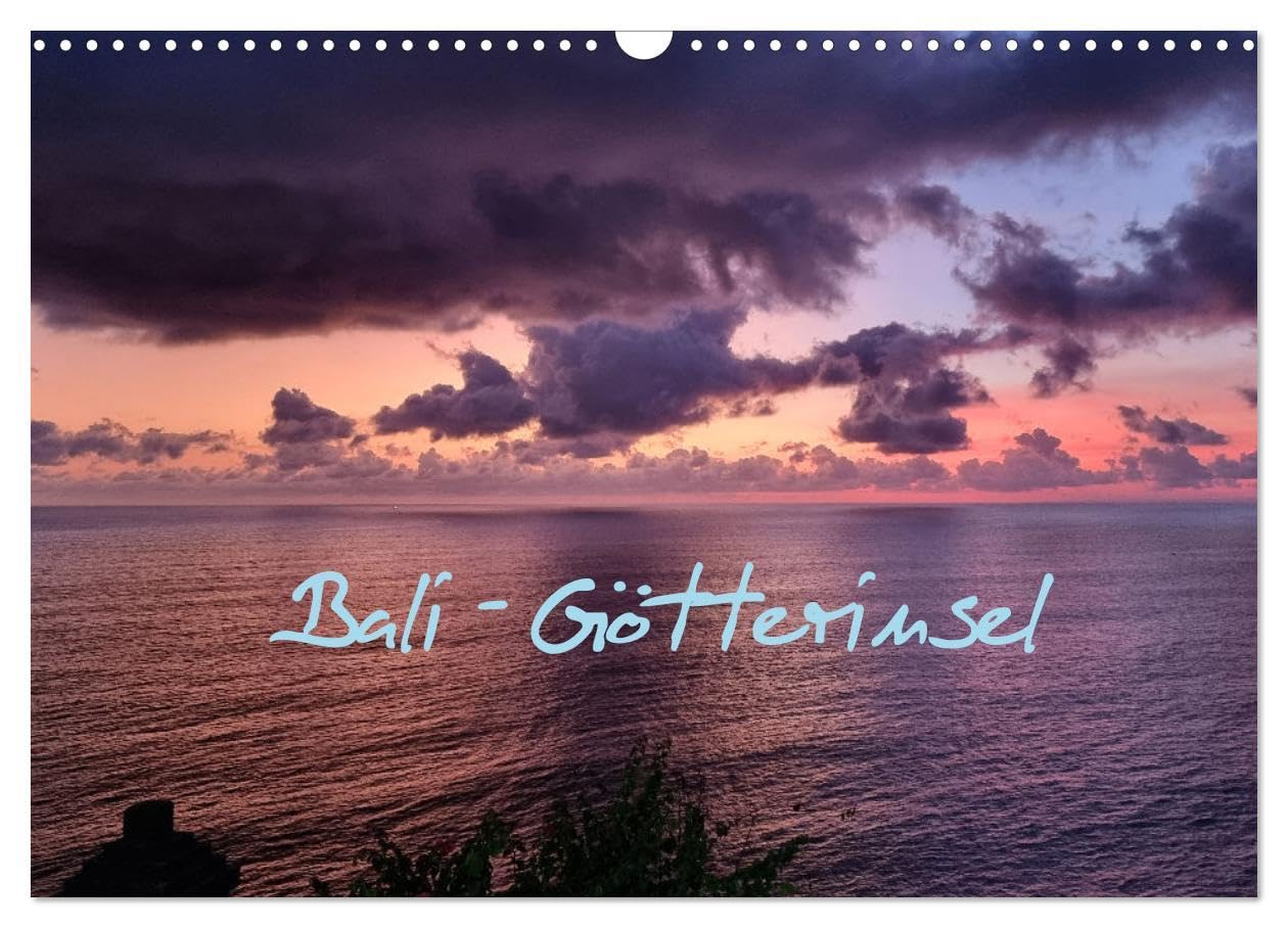 Bali - Götterinsel (Wandkalender 2025 DIN A3 quer), CALVENDO Monatskalender: Trauminsel im Indischen Ozean (CALVENDO Natur) Film, Art & Culture