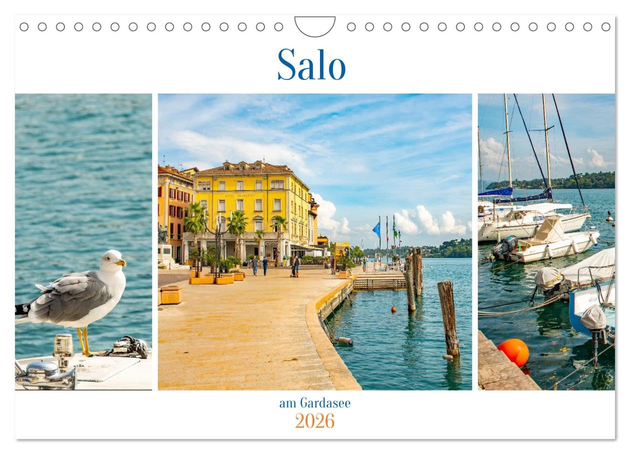 Salo am Gardasee (Wandkalender 2026 DIN A4 quer), CALVENDO Monatskalender Social Sciences