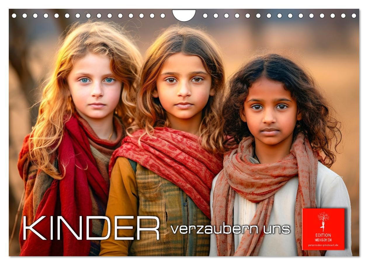 Kinder verzaubern uns (Wandkalender 2026 DIN A4 quer), CALVENDO Monatskalender Living & Furnishing