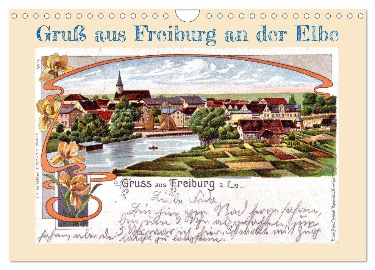 Gruß aus Freiburg an der Elbe (Wandkalender 2026 DIN A4 quer), CALVENDO Monatskalender Leisure, Home & Garden