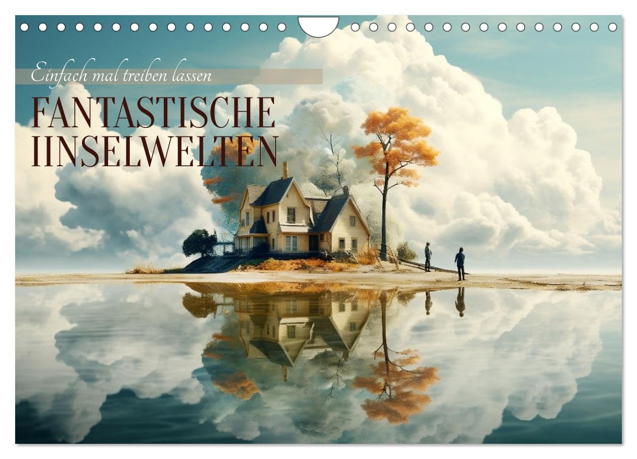 Fantastische Inselwelten (Wandkalender 2026 DIN A4 quer), CALVENDO Monatskalender Leisure, Home & Garden
