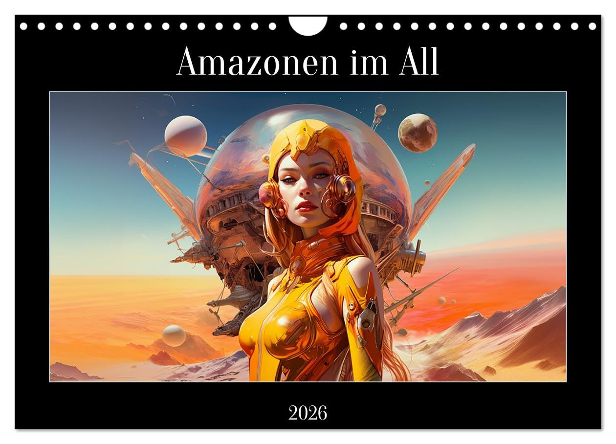Amazonen im All (Wandkalender 2026 DIN A4 quer), CALVENDO Monatskalender Social Sciences