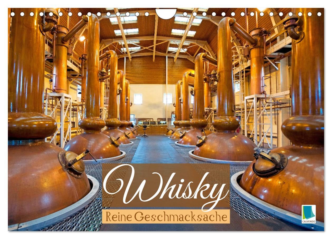 Whisky: Reine Geschmacksache (Wandkalender 2026 DIN A4 quer), CALVENDO Monatskalender Leisure, Home & Garden