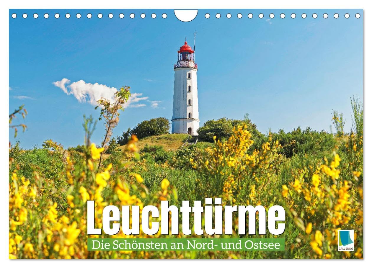 Leuchttürme: Die Schönsten an Nord- und Ostsee (Wandkalender 2026 DIN A4 quer), CALVENDO Monatskalender Business & Technology