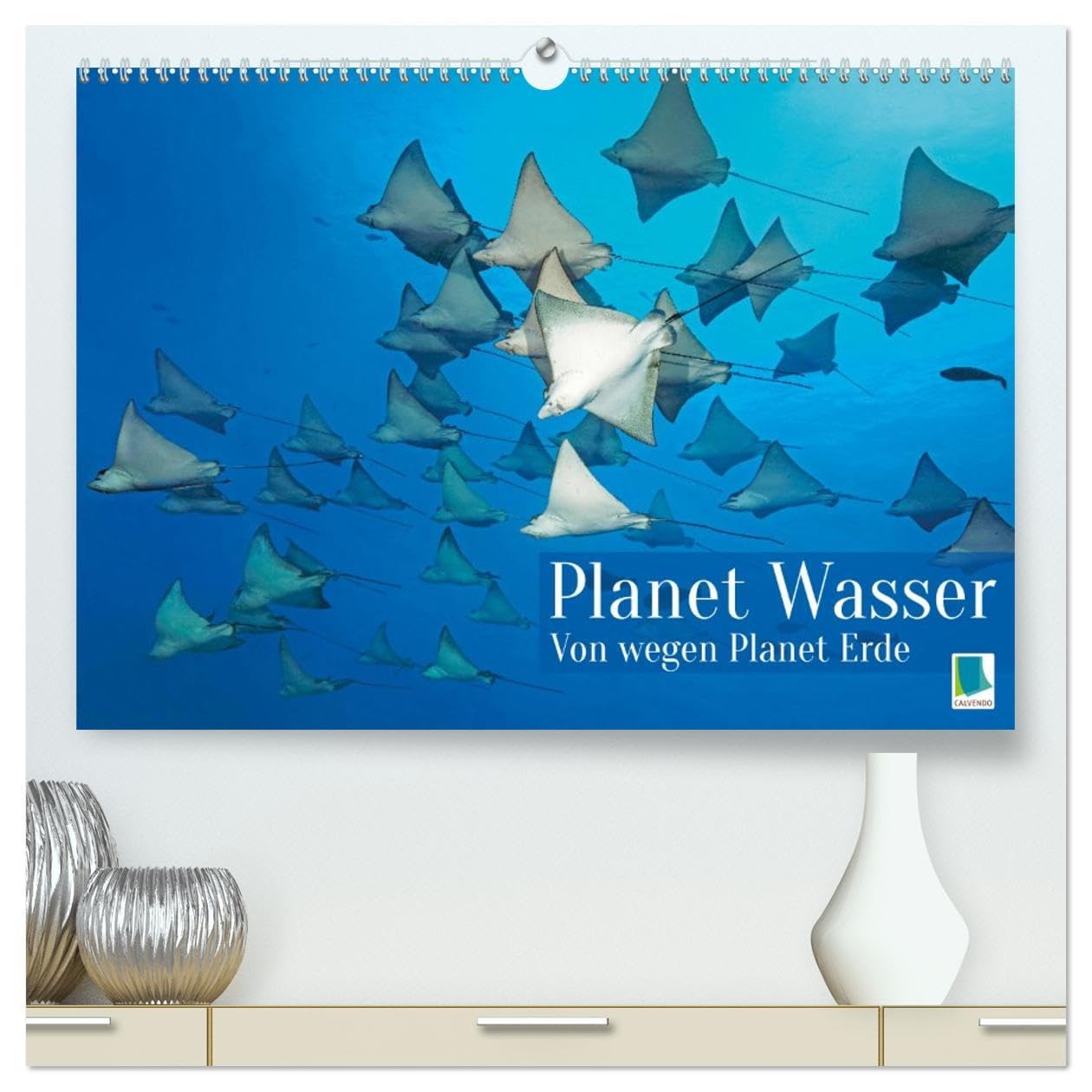 Planet Wasser: Von wegen Planet Erde (hochwertiger Premium Wandkalender 2026 DIN A2 quer), Kunstdruck in Hochglanz: Über 70 Prozent des Planeten sind ... Warum also Planet Erde? (CALVENDO Orte) Leisure, Home & Garden