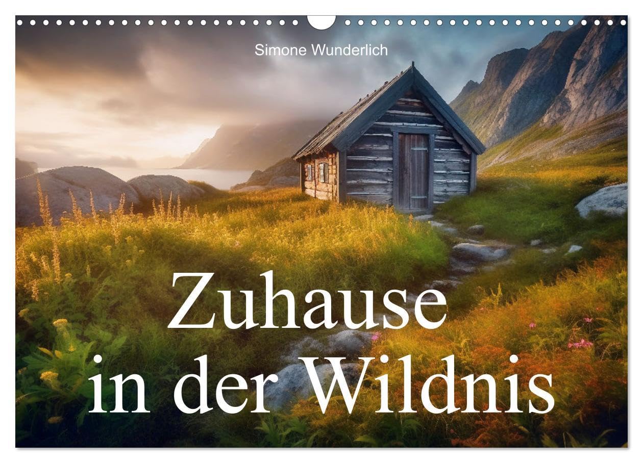 Zuhause in der Wildnis (Wandkalender 2026 DIN A3 quer), CALVENDO Monatskalender: Folge mir in die Einsamkeit der Wildnis! (CALVENDO Natur) Leisure, Home & Garden