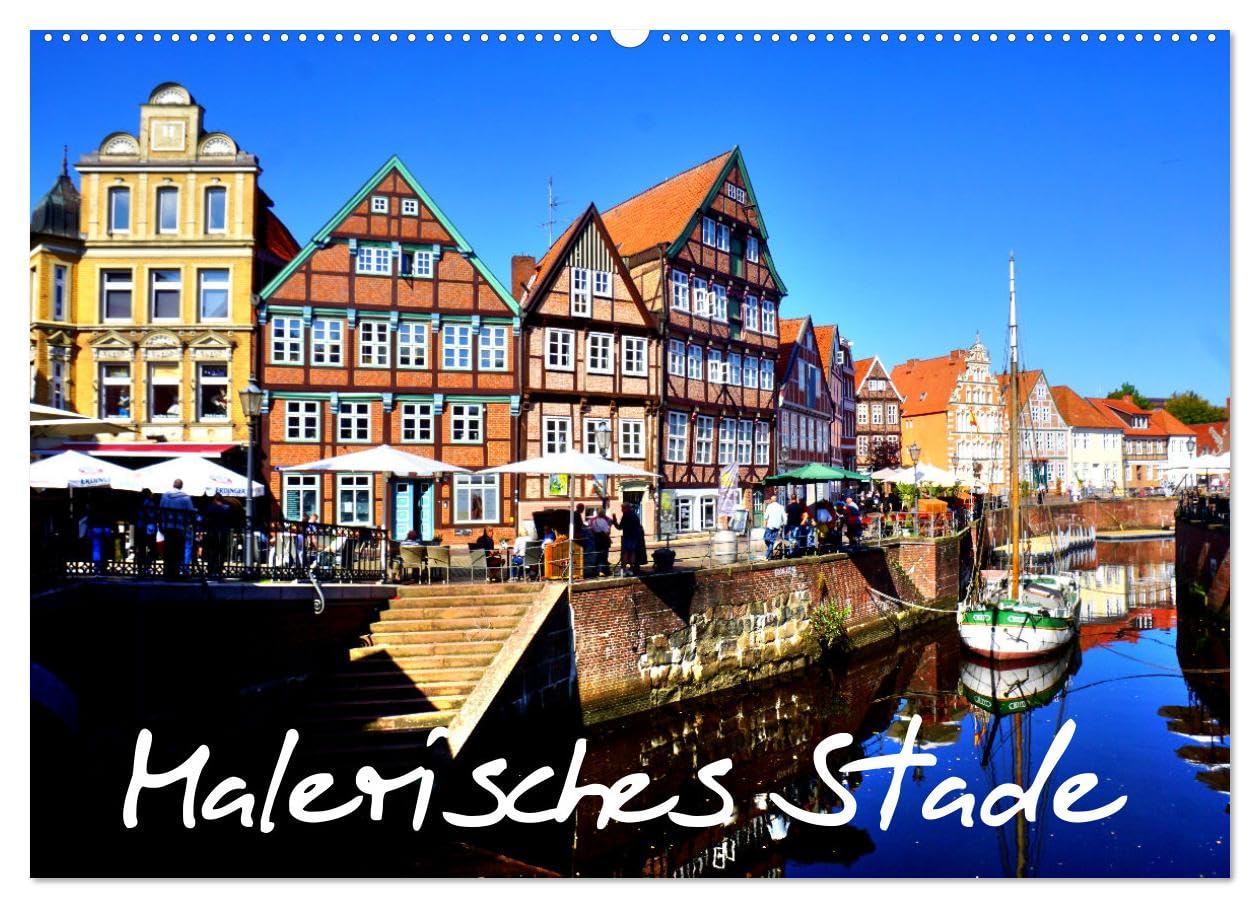 Malerisches Stade (Wandkalender 2026 DIN A2 quer), CALVENDO Monatskalender Calendars