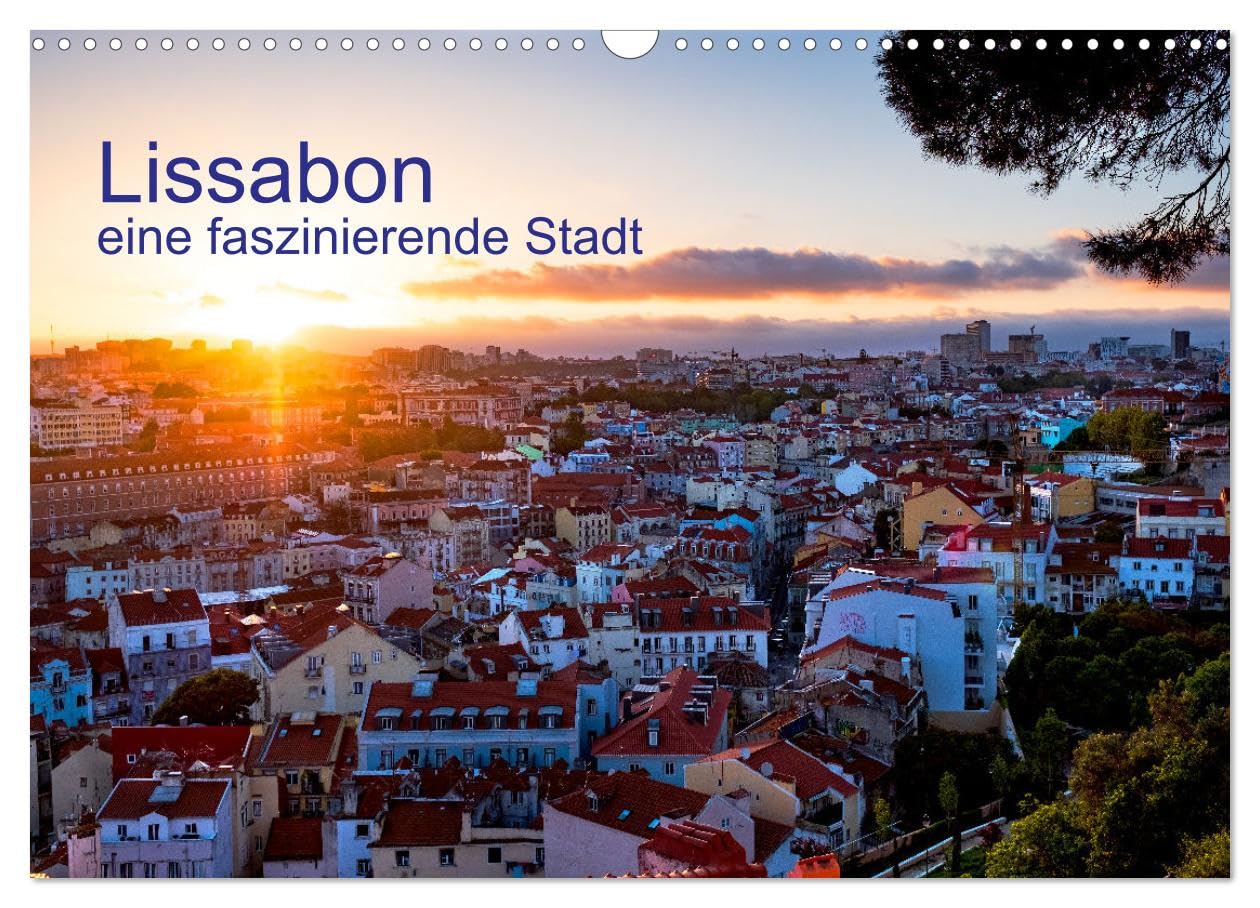 Lissabon eine faszinierende Stadt (Wandkalender 2026 DIN A3 quer), CALVENDO Monatskalender Photography