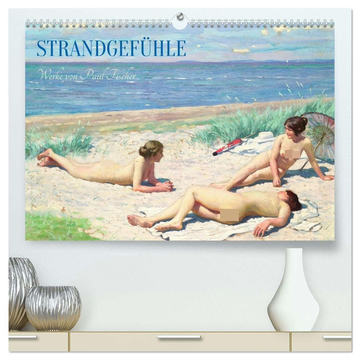 Strandgefühle (hochwertiger Premium Wandkalender 2026 DIN A2 quer), Kunstdruck in Hochglanz Calendars