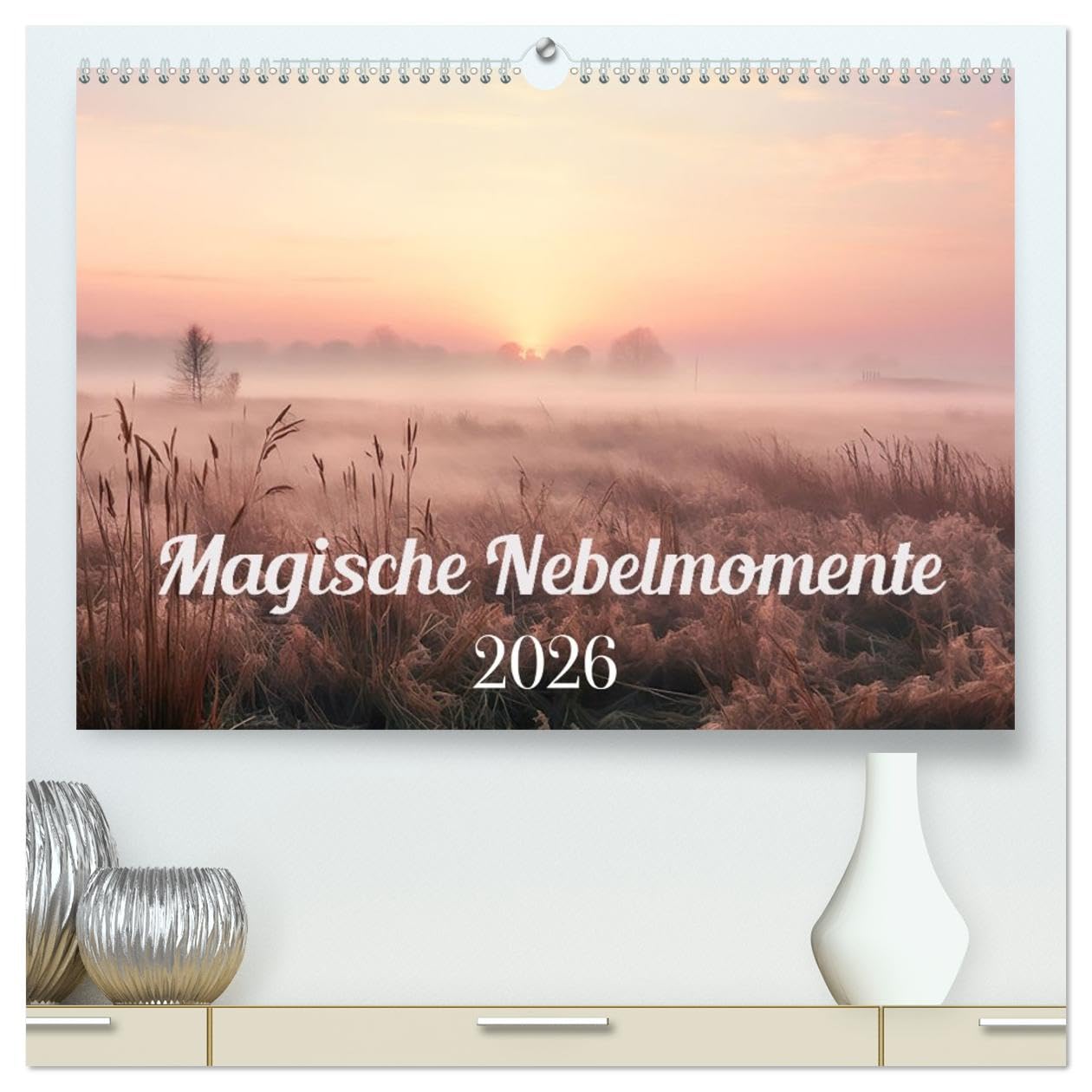 Magische Nebelmomente (hochwertiger Premium Wandkalender 2026 DIN A2 quer), Kunstdruck in Hochglanz Leisure, Home & Garden