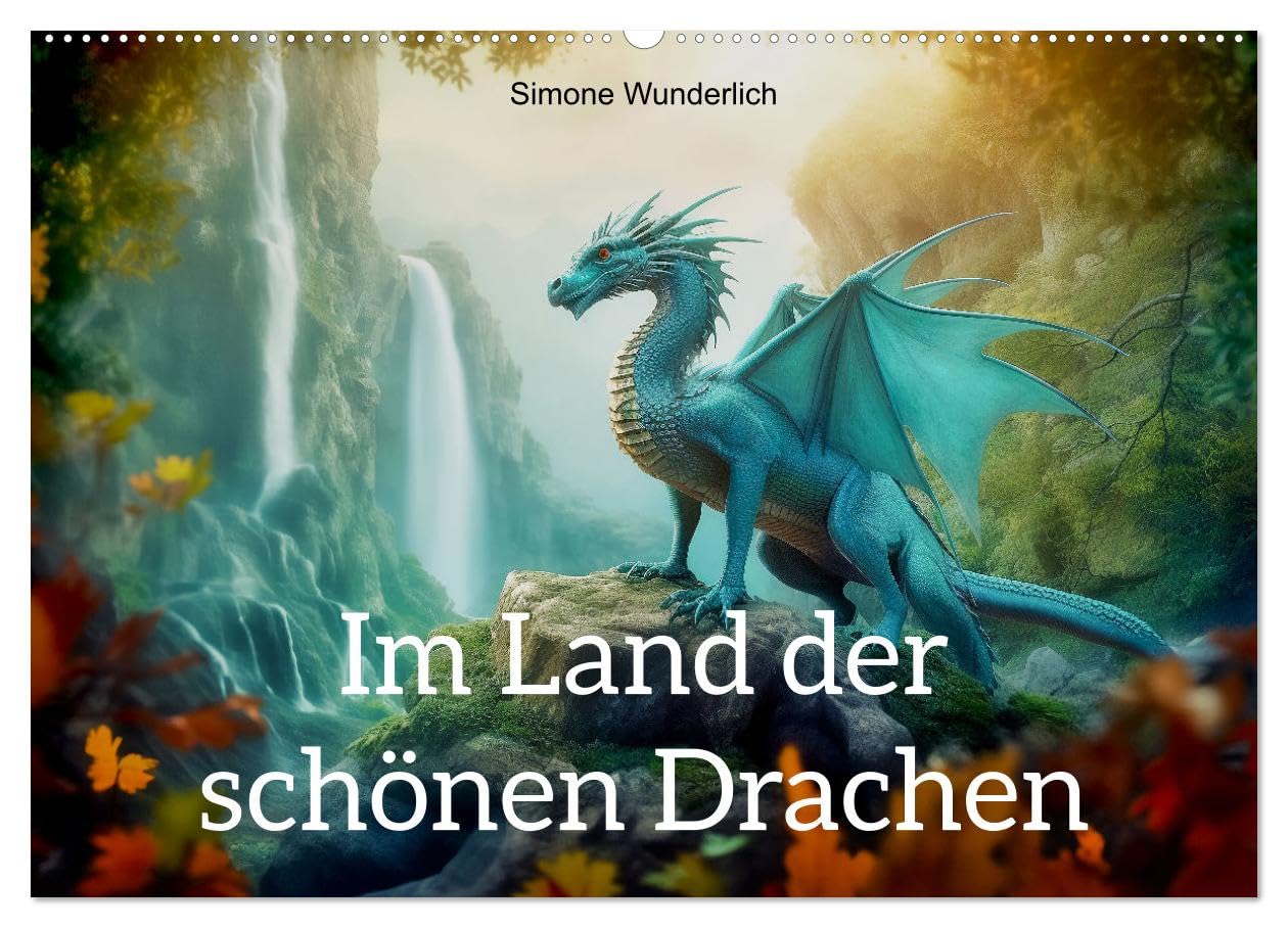 Im Land der schönen Drachen (Wandkalender 2026 DIN A2 quer), CALVENDO Monatskalender Leisure, Home & Garden