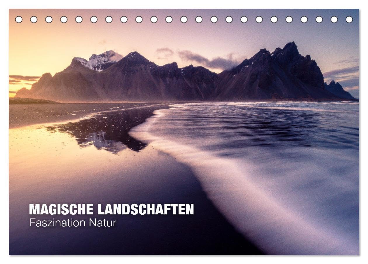 Magische Landschaften - Faszination Natur (Tischkalender 2026 DIN A5 quer), CALVENDO Monatskalender Leisure, Home & Garden