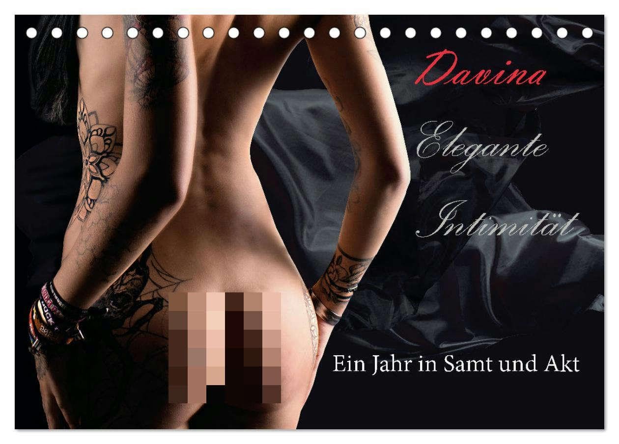 Elegante Intimität (Tischkalender 2026 DIN A5 quer), CALVENDO Monatskalender: Von stilvollen bis provokanten Posen: Aktposen mit faszinierenden ... entsprechender Lichtführung (CALVENDO Erotik) Social Sciences