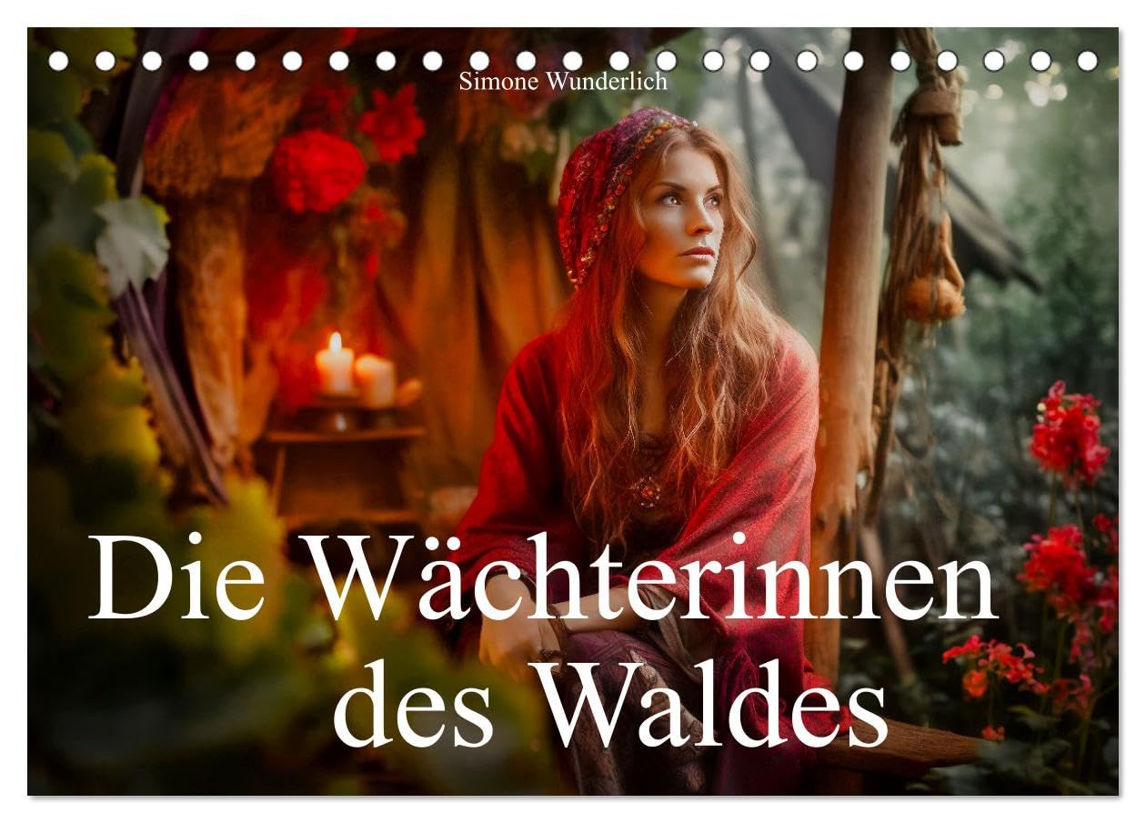 Die Wächterinnen des Waldes (Tischkalender 2026 DIN A5 quer), CALVENDO Monatskalender Leisure, Home & Garden