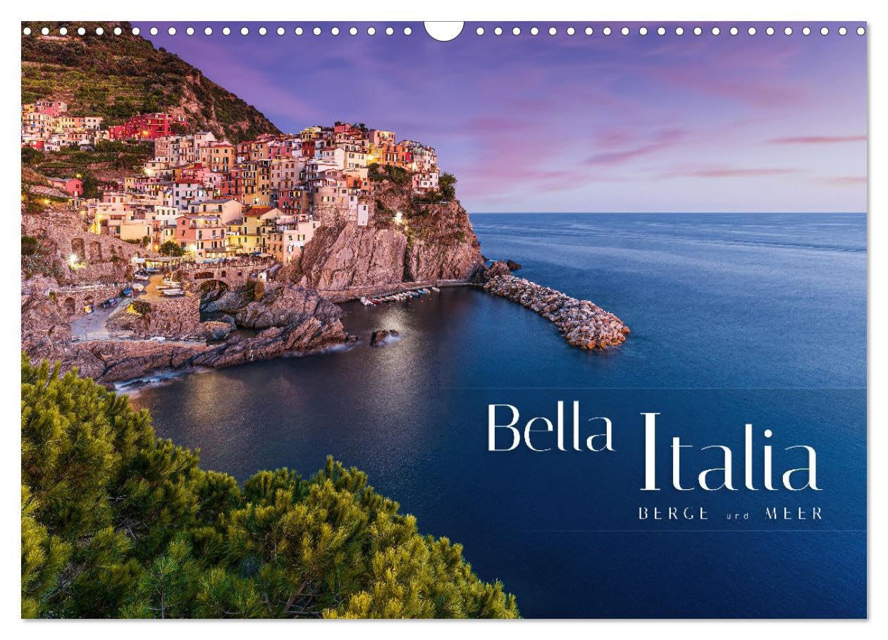 Bella Italia - Berge und Meer (Wandkalender 2026 DIN A3 quer), CALVENDO Monatskalender Leisure, Home & Garden