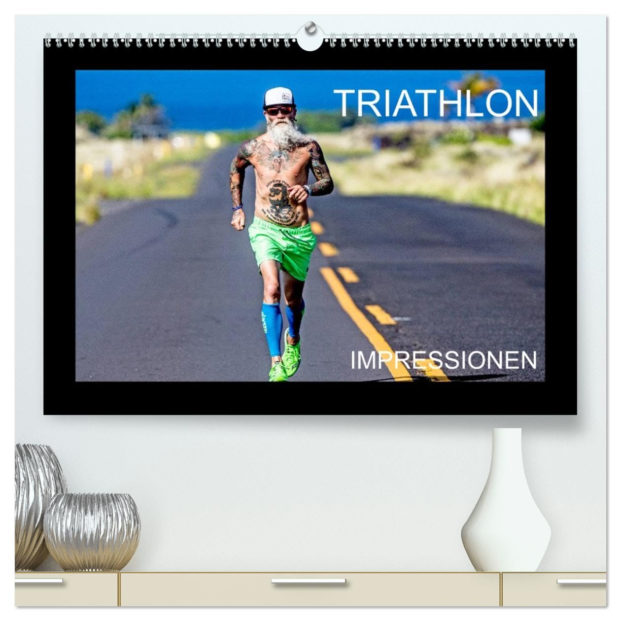 TRIATHLON Impressionen (hochwertiger Premium Wandkalender 2026 DIN A2 quer), Kunstdruck in Hochglanz Leisure & Fun