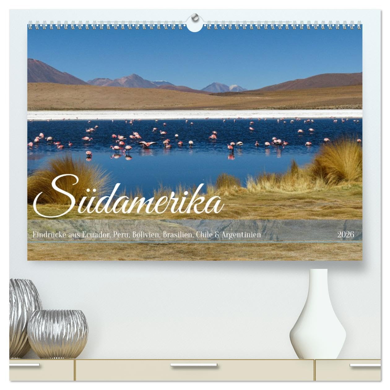 Entdecke Südamerika: Monat für Monat (hochwertiger Premium Wandkalender 2026 DIN A2 quer), Kunstdruck in Hochglanz Leisure, Home & Garden