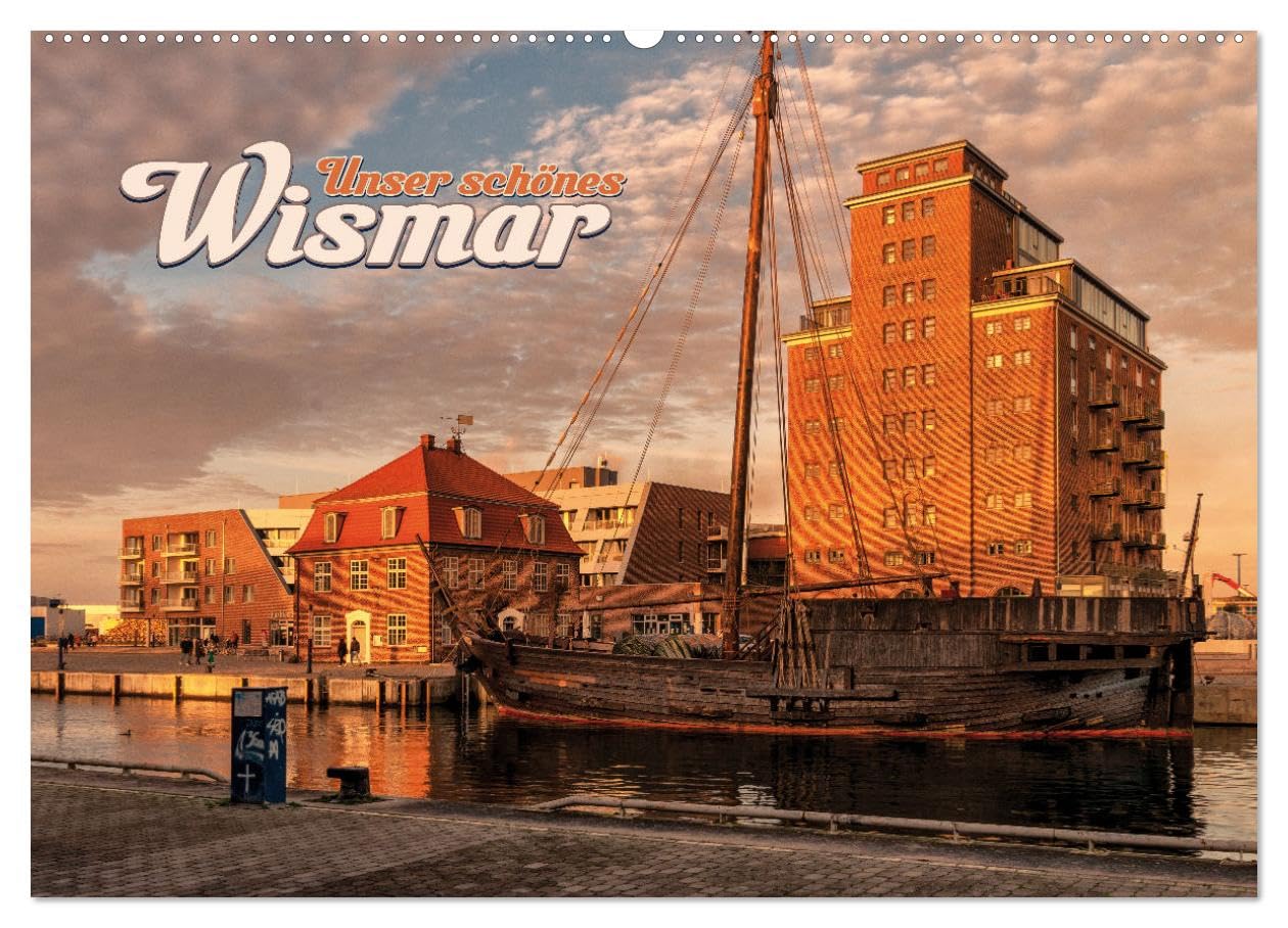 Unser schönes Wismar (Wandkalender 2026 DIN A2 quer), CALVENDO Monatskalender Business & Technology