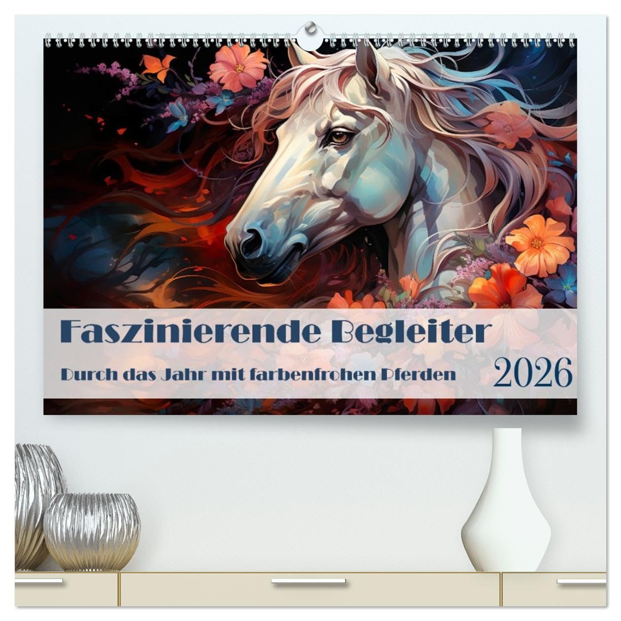 Faszinierende Begleiter (hochwertiger Premium Wandkalender 2026 DIN A2 quer), Kunstdruck in Hochglanz Natural Sciences