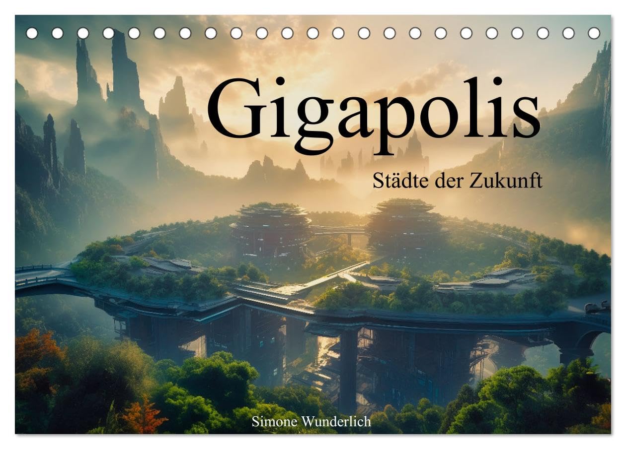 Gigapolis (Tischkalender 2026 DIN A5 quer), CALVENDO Monatskalender Film, Art & Culture