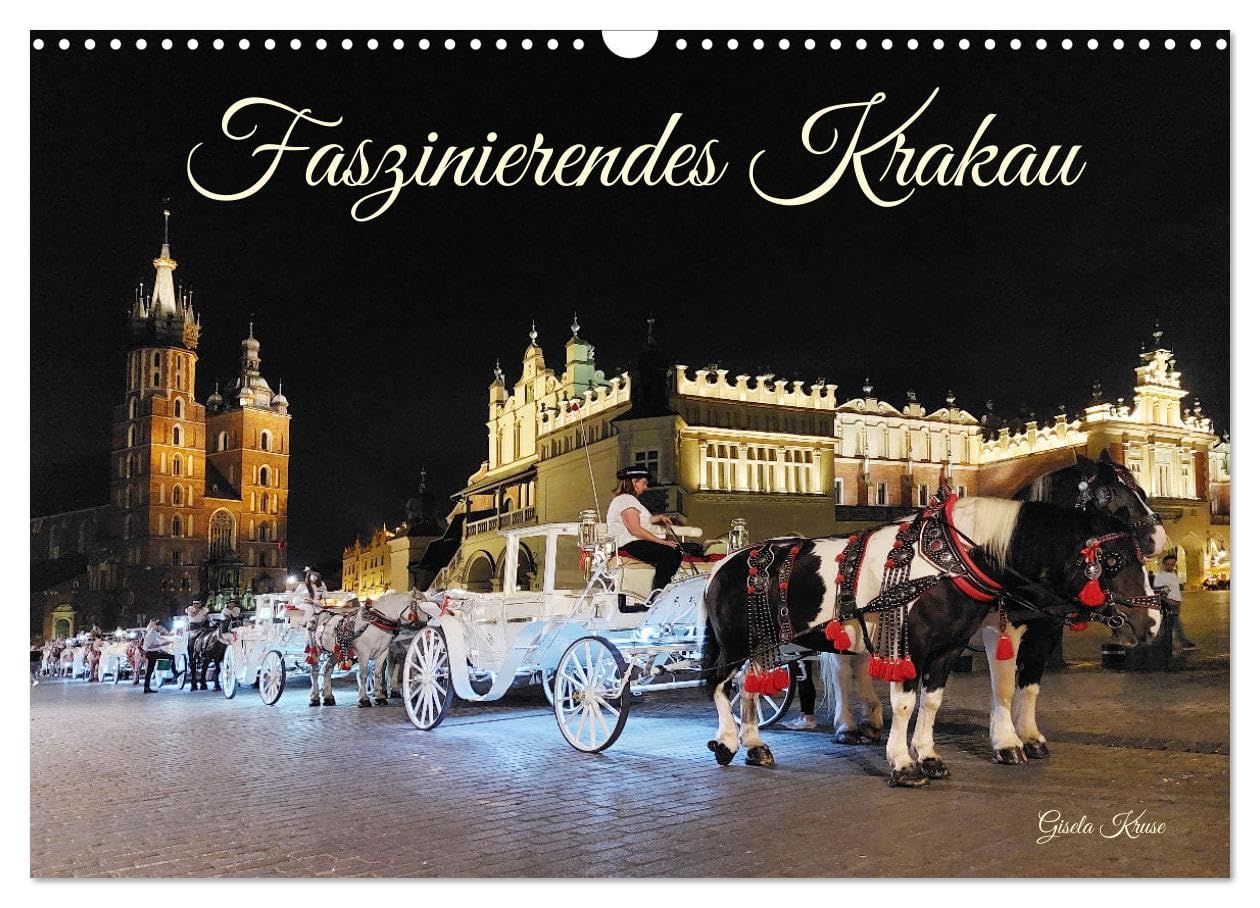 Faszinierendes Krakau (Wandkalender 2026 DIN A3 quer), CALVENDO Monatskalender Leisure, Home & Garden