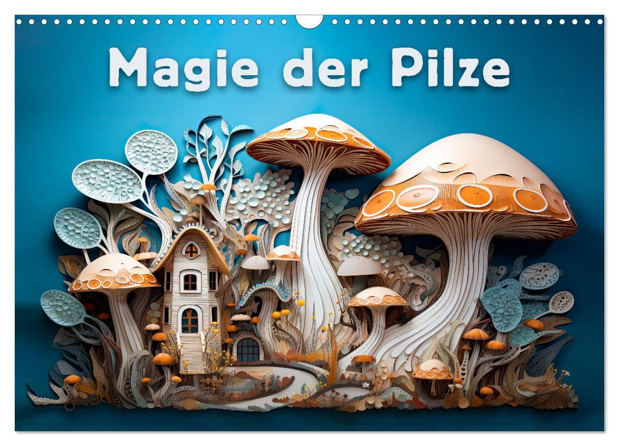 Magie der Pilze (Wandkalender 2026 DIN A3 quer), CALVENDO Monatskalender Film, Art & Culture