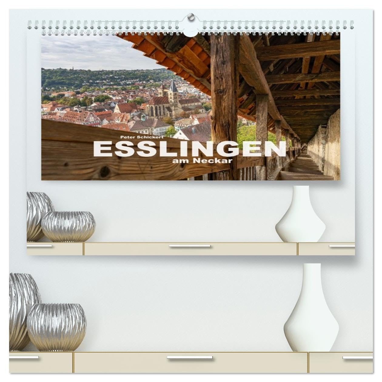 Esslingen am Neckar (hochwertiger Premium Wandkalender 2026 DIN A2 quer), Kunstdruck in Hochglanz Leisure, Home & Garden