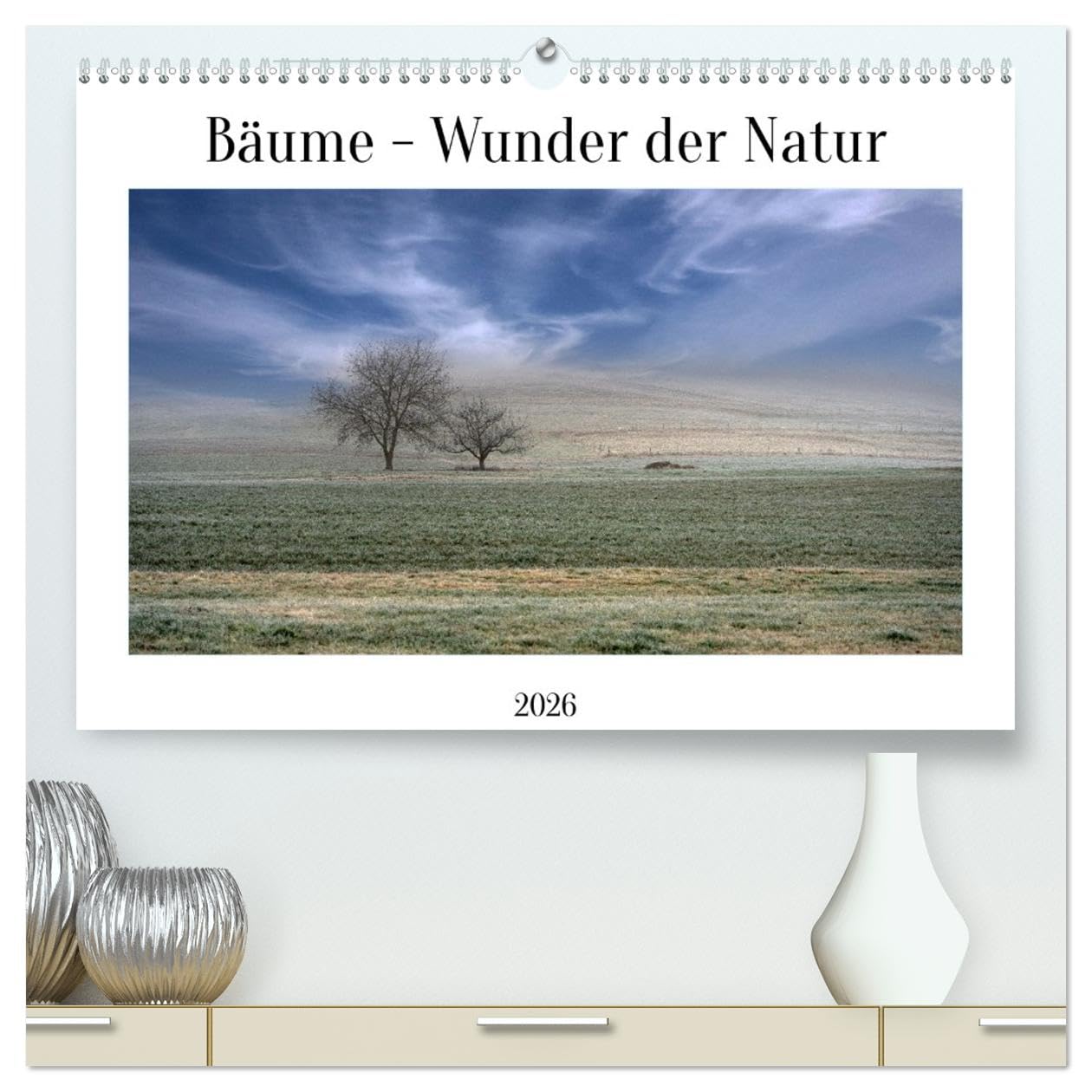 Bäume - Wunder der Natur (hochwertiger Premium Wandkalender 2026 DIN A2 quer), Kunstdruck in Hochglanz Leisure, Home & Garden