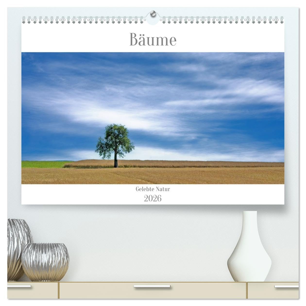 Bäume - Gelebtes Leben (hochwertiger Premium Wandkalender 2026 DIN A2 quer), Kunstdruck in Hochglanz Leisure, Home & Garden