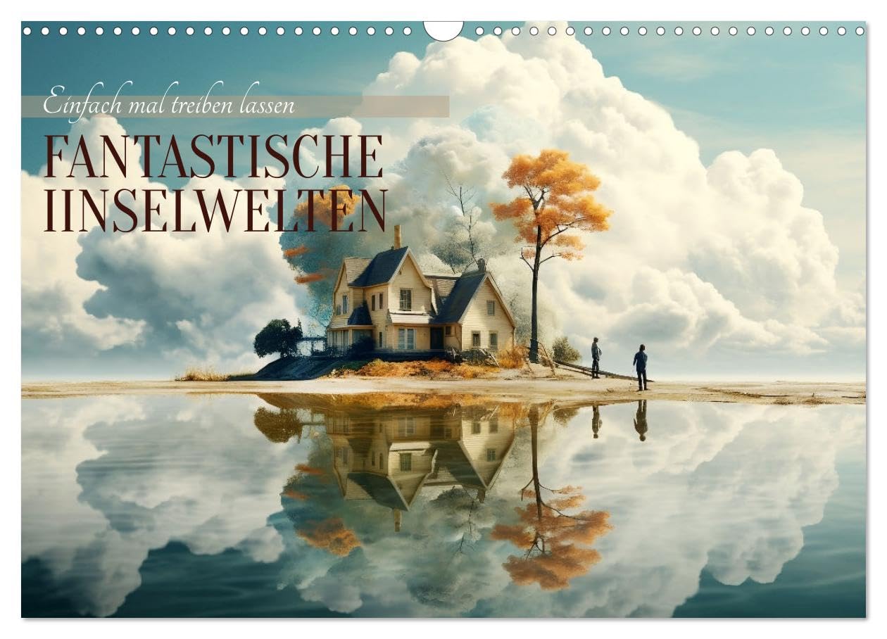 Fantastische Inselwelten (Wandkalender 2026 DIN A3 quer), CALVENDO Monatskalender Leisure, Home & Garden