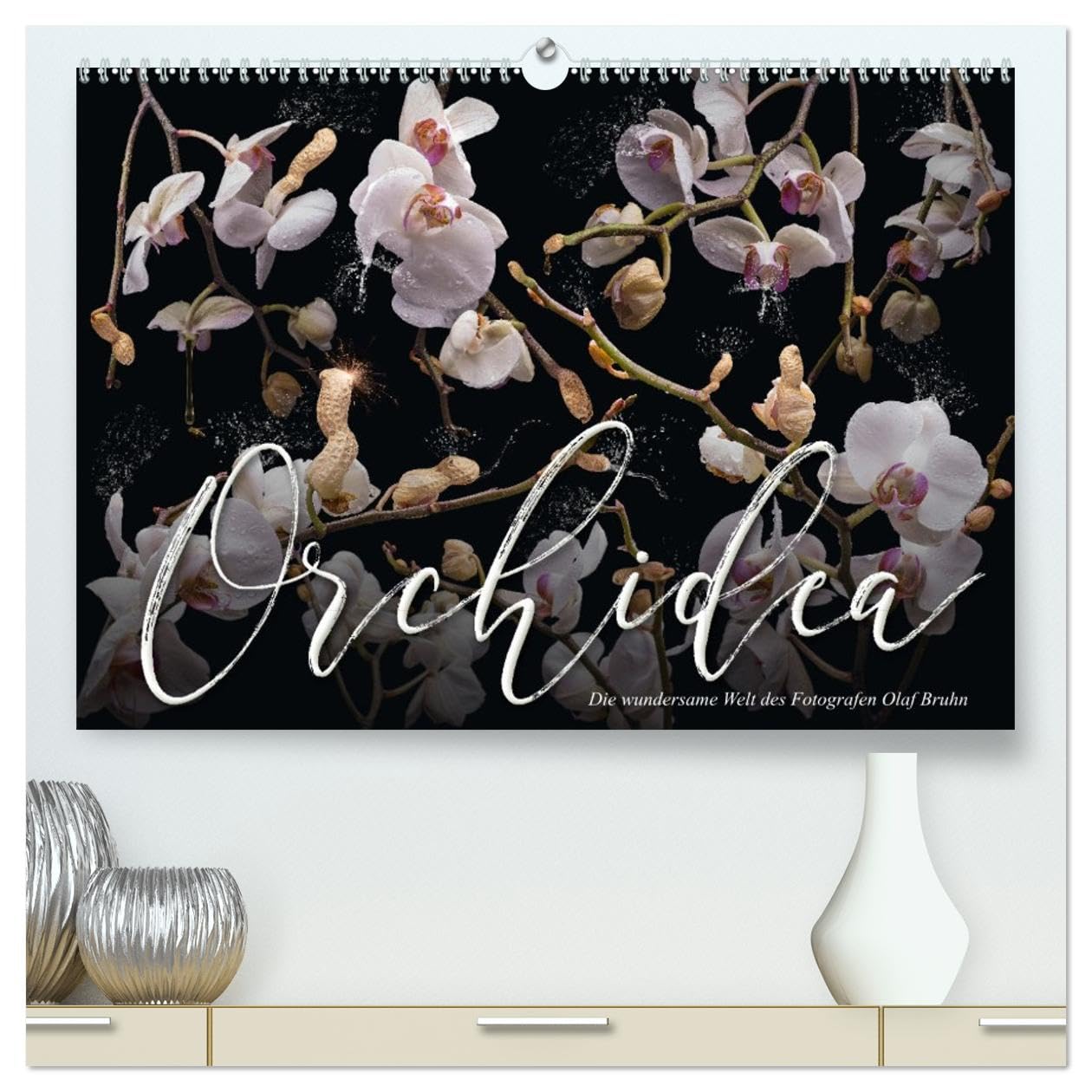 Orchidea (hochwertiger Premium Wandkalender 2026 DIN A2 quer), Kunstdruck in Hochglanz Photography