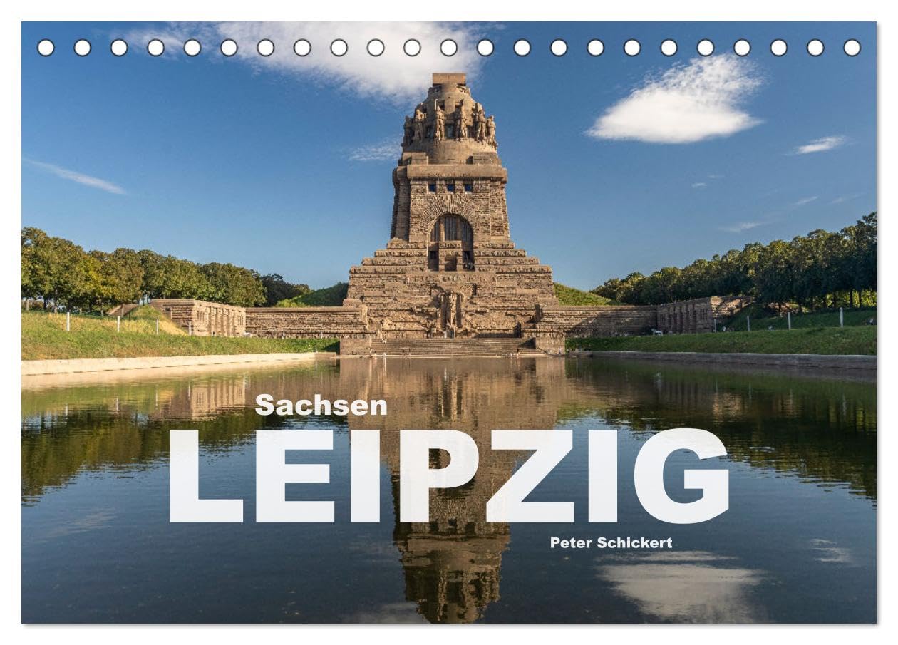 Sachsen - Leipzig (Tischkalender 2026 DIN A5 quer), CALVENDO Monatskalender Leisure, Home & Garden
