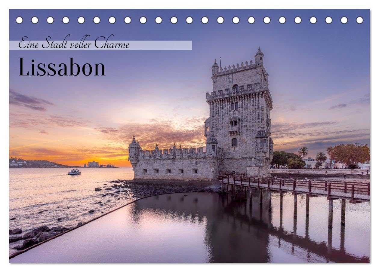 Eine Stadt voller Charme - Lissabon (Tischkalender 2026 DIN A5 quer), CALVENDO Monatskalender Photography