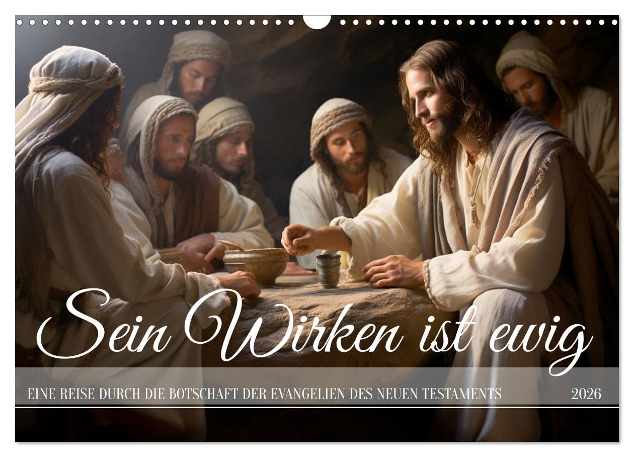 Sein Wirken ist ewig (Wandkalender 2026 DIN A3 quer), CALVENDO Monatskalender Business & Technology