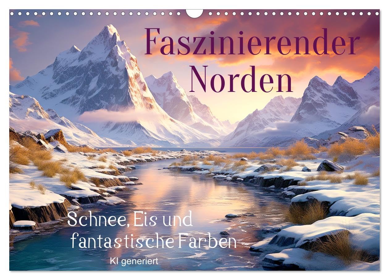 Faszinierender Norden (Wandkalender 2026 DIN A3 quer), CALVENDO Monatskalender Social Sciences
