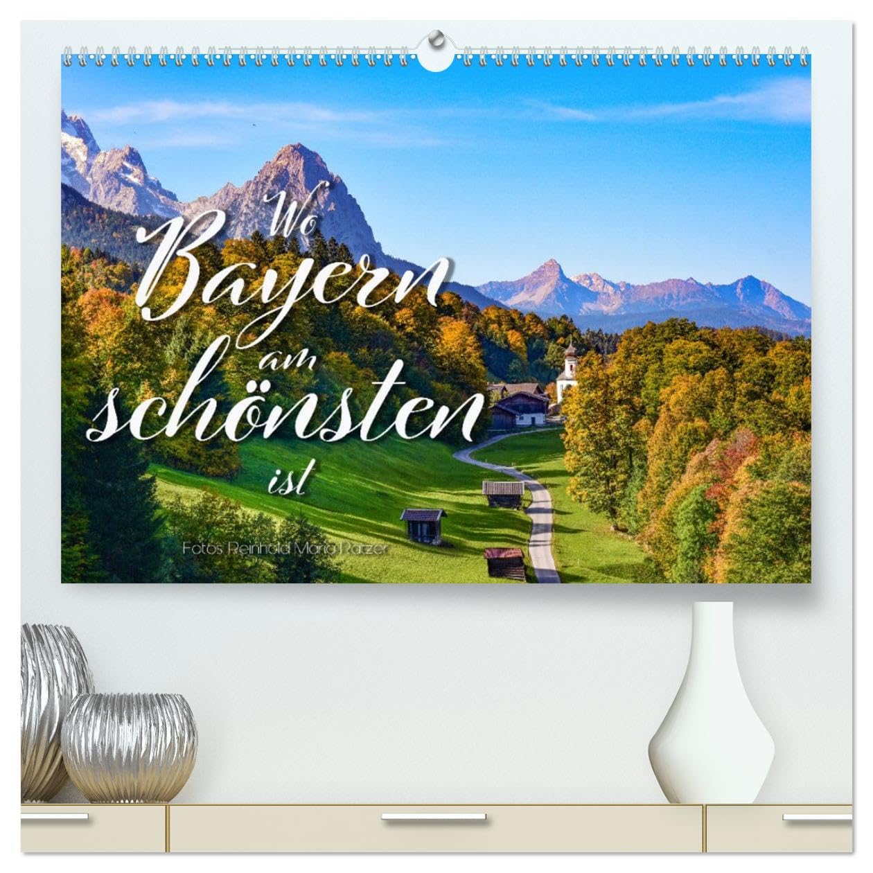 Wo Bayern am schönsten ist (hochwertiger Premium Wandkalender 2026 DIN A2 quer), Kunstdruck in Hochglanz Leisure, Home & Garden