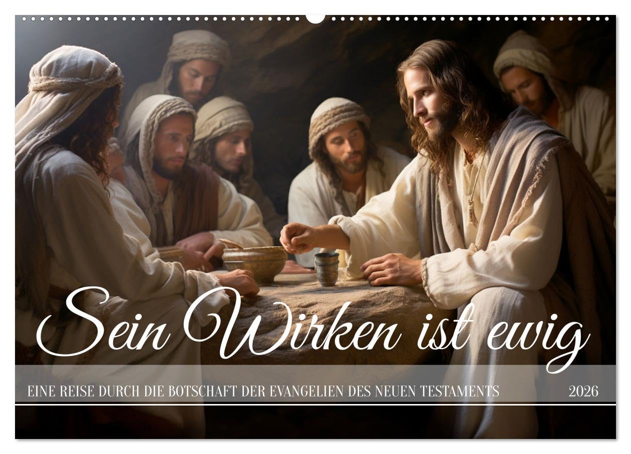 Sein Wirken ist ewig (Wandkalender 2026 DIN A2 quer), CALVENDO Monatskalender Business & Technology